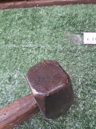 Vintage Club Hammer. Lump Hammer, Mallet Builders Tool (#610) - Picture 4 of 10
