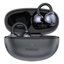 Open Ear Headphones, Bluetooth 5.4 with ENC Audio Wireless Earbuds, 40H Play ...