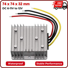 DIGITEN DC 6V 5-11V - 12V 10A Step Up Converter Regulator Waterproof Boost Power