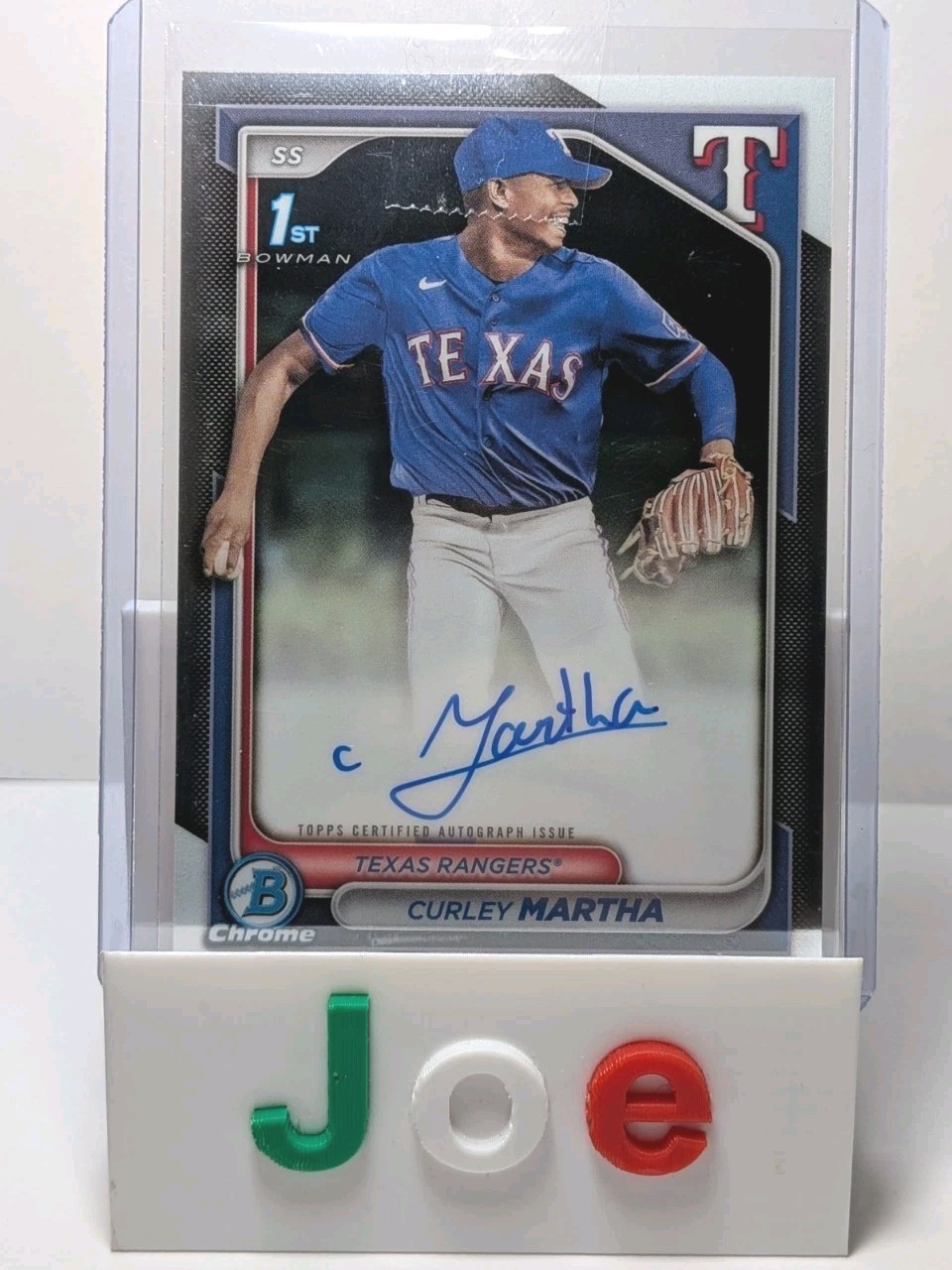 2024 Bowman Chrome 1st Bowman Curley Martha Auto