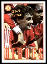 Steve Bruce 1997-98 Futera Fans' Selection #77 Manchester United