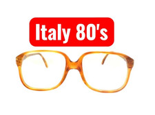 Men's Vintage 80s Brown Plastic Eyeglass Frame MARCOLIN
