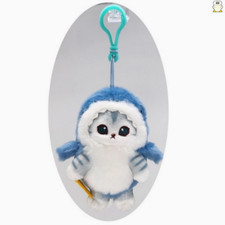 New Mofusand Shark Blue Plush Costume Cosplay Keychain Keyring Accessory