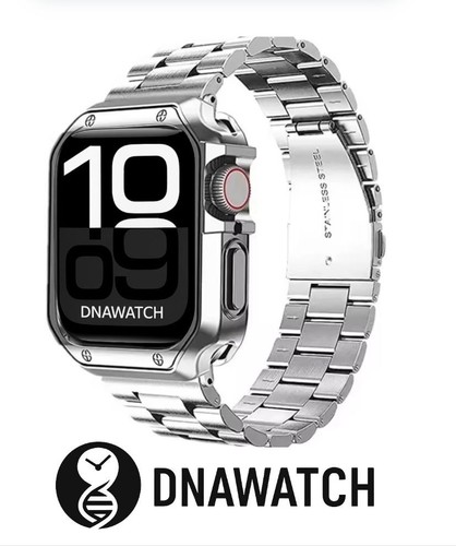 Cinturino per Apple Watch con Cover in Acciaio Serie 9/8/7/6/5/4/SE/ULTRA inciso - Foto 27 di 127