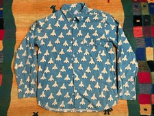 Go Slow Caravan Nose Patterned Shirt Japan M 40 #25026