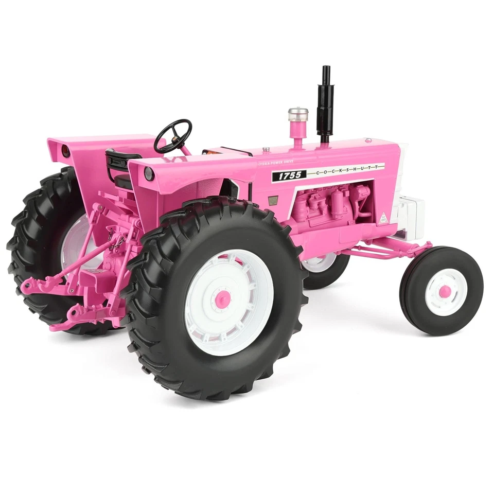 Spec Cast 1/16 Pink Cockshutt 1755 Open Station Tractor with Wide Front SCT980 - Image 3 of 4