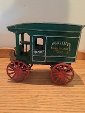 Vintage Cast Iron Truck McCallister General Mechantile Phoneton Ohio