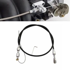 36in Black Adjustable Car Modified Throttle Cable Accelerator Cable Universal &