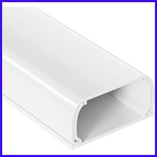 Large Cord Hider - 47in Wire Hiders for TV on Wall, Paintable Cable Hider, X-...