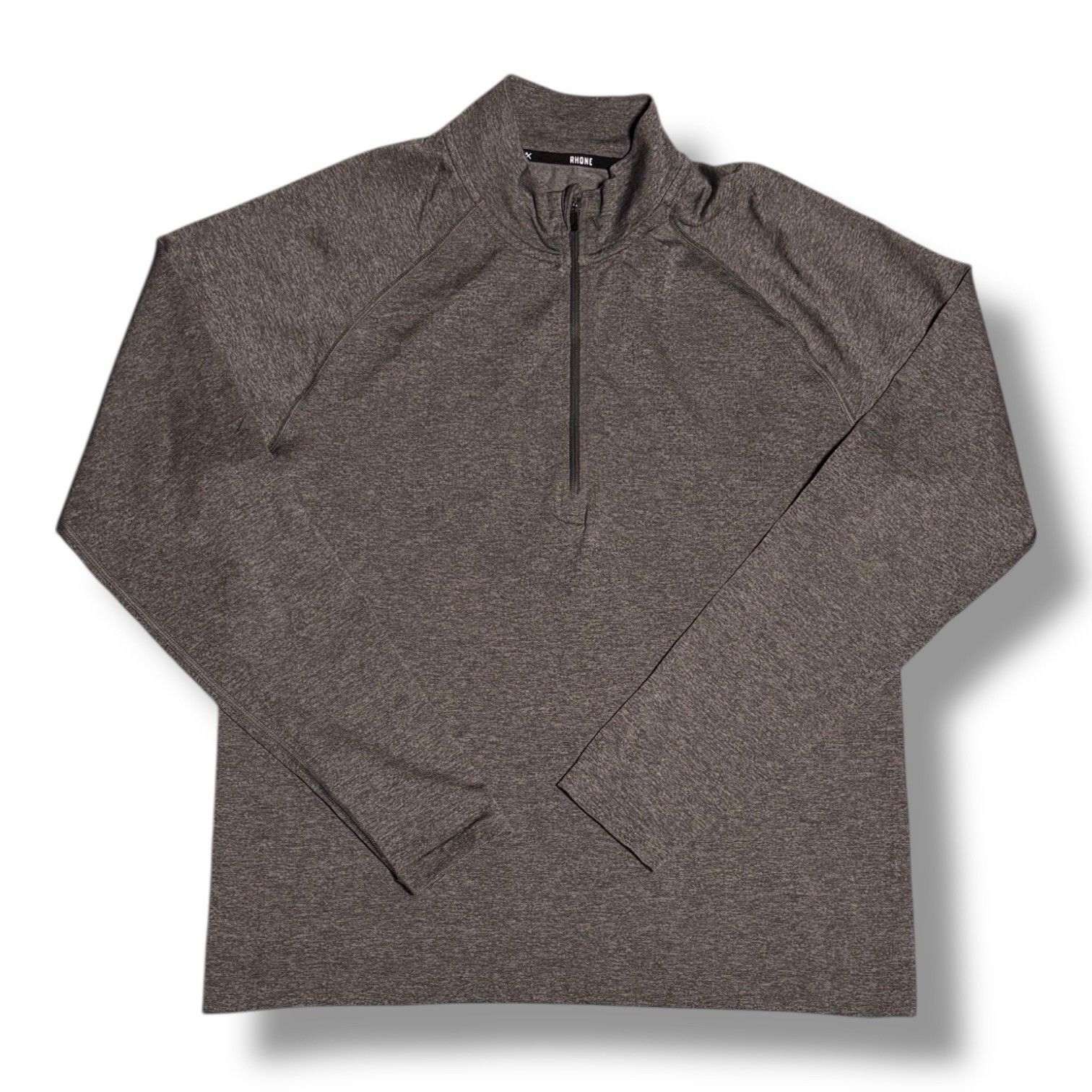 Rhone Pullover Mens Medium Gray Versatility Perfo… - image 1