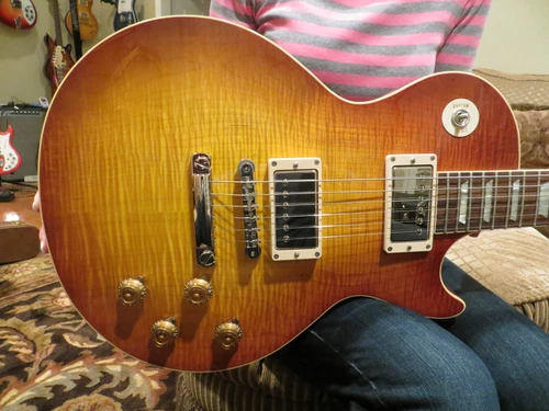 Gibson Custom Les Paul 1959  Historic Reissue Stanley Burst Made 2012 Hard Rock