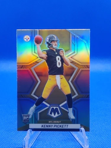🔵 2022 Panini Mosaic KENNY PICKETT Silver NFL Debut RC #270 Steelers Rookie