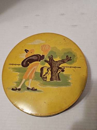 Carol Honor Bonbons Dose Vintage gefüllt mit diversen Knöpfen