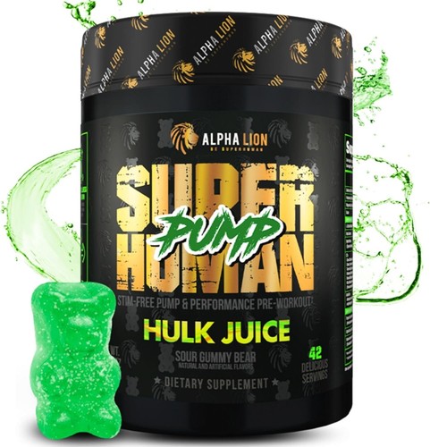 Alpha Lion Super Human PUMP Stim-Free Nitric Oxide Formula 42 Servings 3 Flavors - Picture 9 of 16