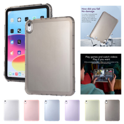 For iPad 5th/6th/7th/8th/9th Generation Case Mini Pro 11'' Shockproof Clear Cover