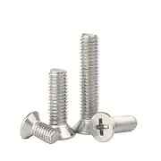 #4-40x1-3/840pcs, #4-40 Flat Head Machine Screws, Phillips Cross Screw, Phillips