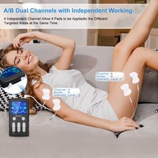 OSITO TENS Unit EMS Muscle Stimulator Therapy Pulse Massage Machine Pain Relief