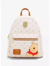 NWT Loungefly Disney Winnie The Pooh Letters Mini Backpack