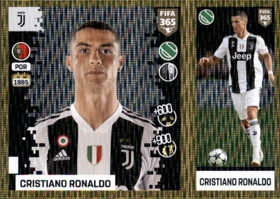 Panini FIFA365 2019 - Sticker 236 a/b - Cristiano Ronaldo - Juventus Turin