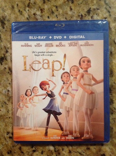 Leap (Blu-ray Disc, 2017, 2-Disc Set) NEW Authentic US Release
