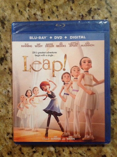 Leap (Blu-ray Disc, 2017, 2-Disc Set) NEW Authentic US Release - Picture 1 of 3