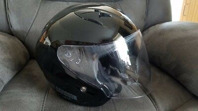 Harley Davidson HD-J1V Black Motorcycle Helmet Dot Certified Harley Davidson HD-J1V Black Motorcycle Helmet Dot Certified