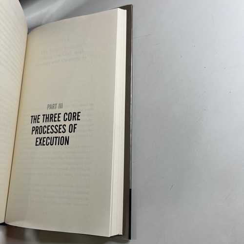 Execution Discipline Getting Things Done Larry Bossidy Hardcover Business Book - Picture 9 of 15