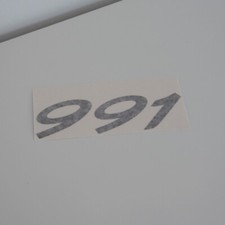 991/997/996 Rear Bumper Badge/Decal | Porsche 911