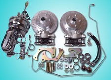 1965-1968 Chevrolet Fullsize Impala Power Front Disc Brake Conversion Chrome Ss 1965-1968 Chevrolet Fullsize Impala Power Front Disc Brake Conversion Chrome Ss