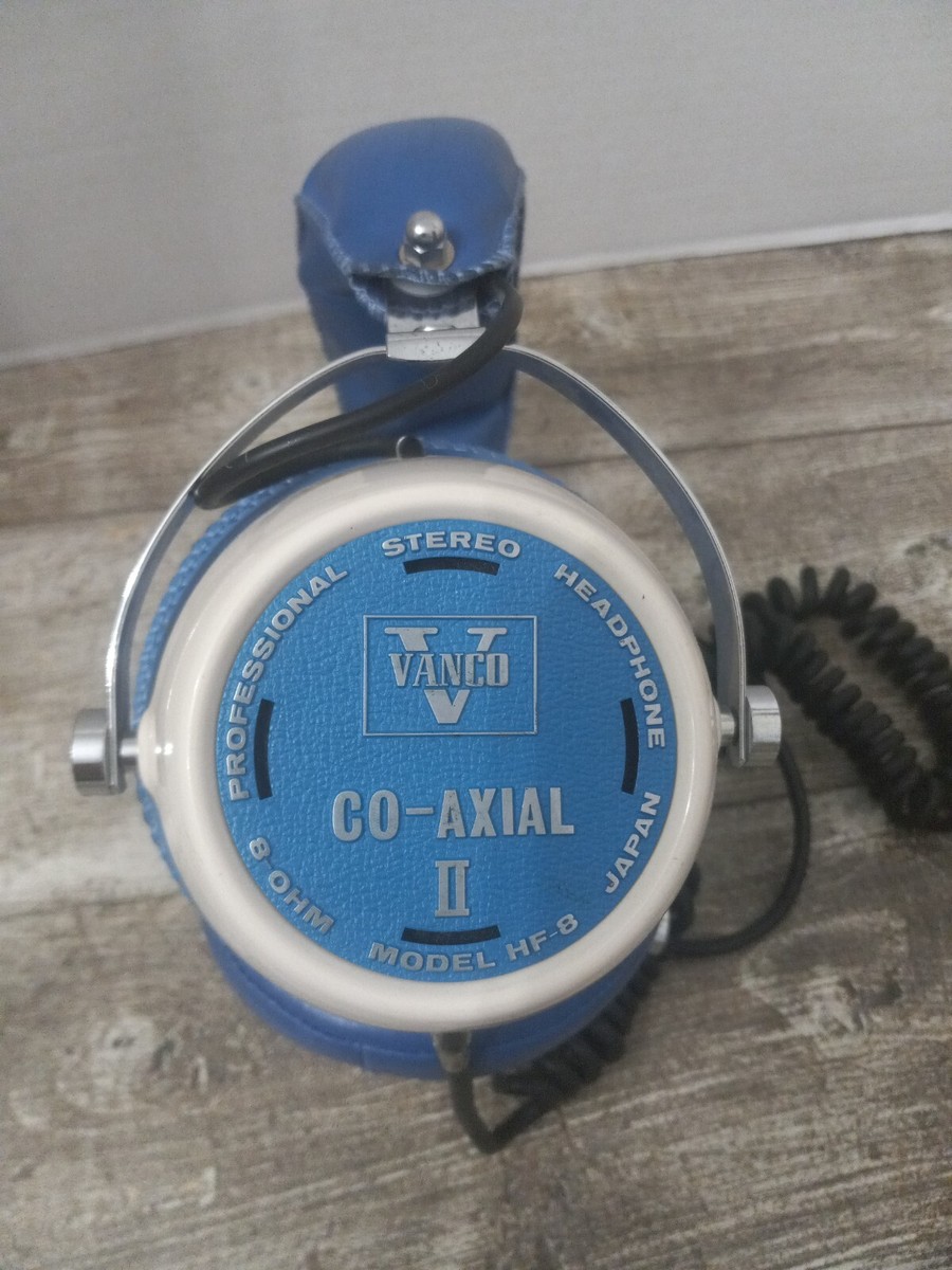 VANCO Co-axial II Model HF-8 Professional Stereo Headphones