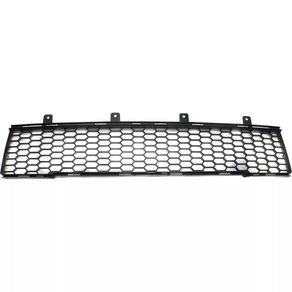 New Front Bumper Grille Textured Gray Plastic Fits 2012 2013 2014 2015 FIAT 500 - Image 2 of 4