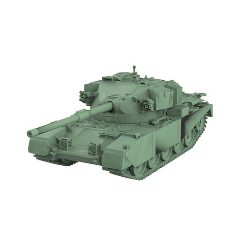 SS144916 V2.0 1/144 Military Model Kit Britain FV4202 Medium Tank 3D PRINTING - Picture 3 of 5