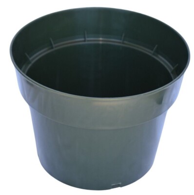 10'' Green Injection Molded Azalea Pots - Ideal for Large Houseplants