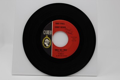 1960 Cameo Record BOBBY RYDELL CHUBBY CHECKER Jingle Bell Rock C-205-B