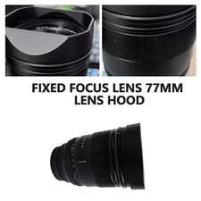 Bayonet Square Metal Lens Hood with Cap For VILTROX 27mm F1.2 Pro Prime Lens