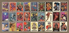 1993 MARVEL MASTERPIECES VENDING MACHINE FOIL PRISM STICKERS SINGLES YOU CHOOSE
