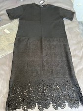 Pretty Little Thing Oversized Crochet T-shirt Dress M/L