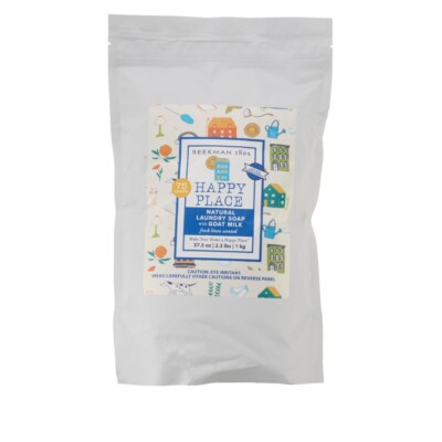 Beekman 1802 Happy Place Goat Milk Laundry Soap Fresh Linen 37.5 oz 75 Loads New