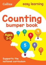 Counting Bumper Book Ages 3-5: Ideal for Home Learning by Collins Easy Learning