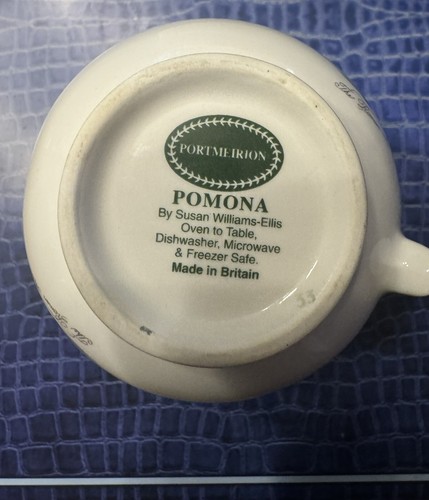Portmeirion Pomona: Creamer, Roman Apricot, 4” Tall - Imagen 3 de 3