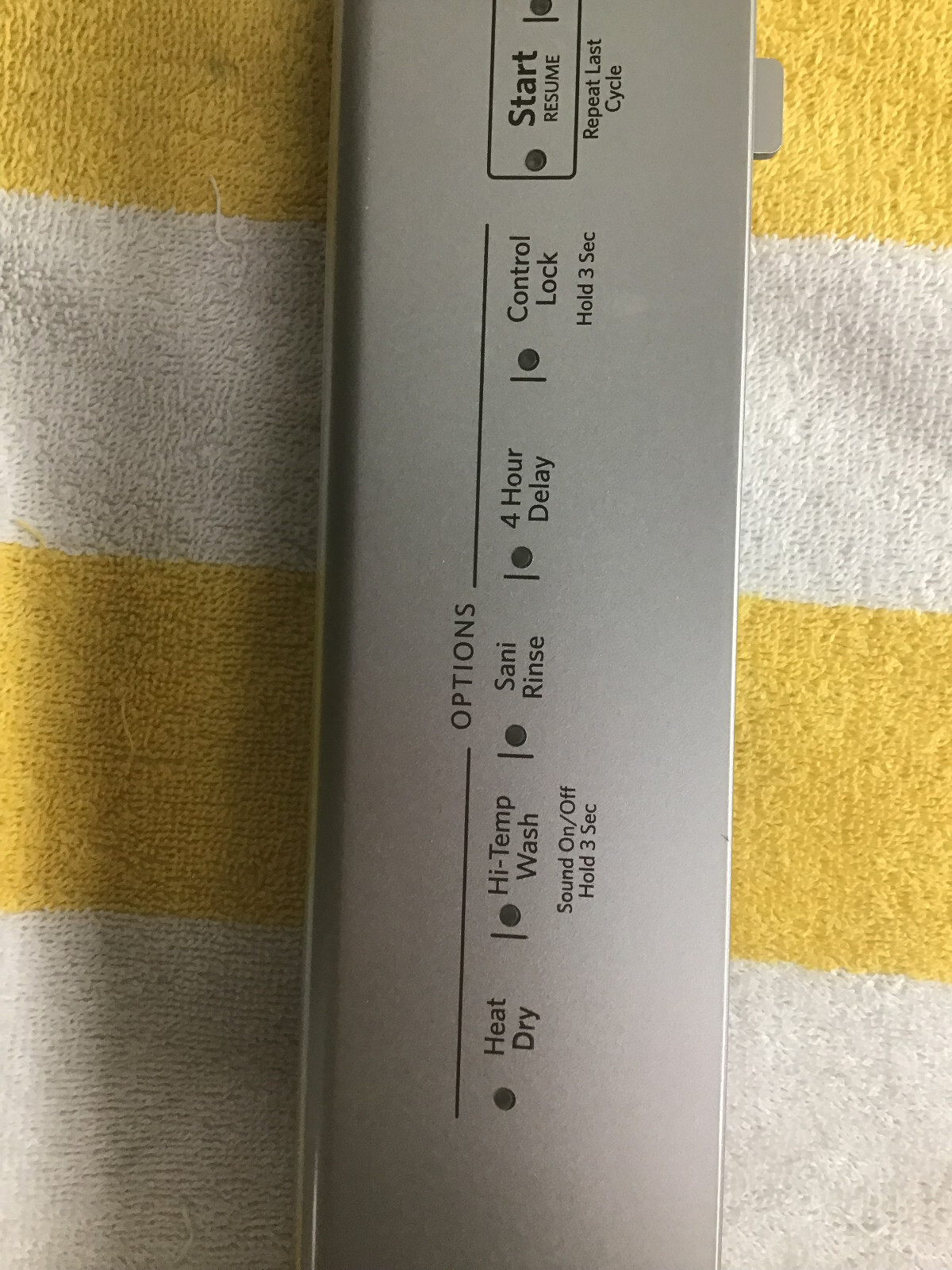 W10891912 KITCHENAID DISHWASHER CONTROL PANEL free shipping eBay