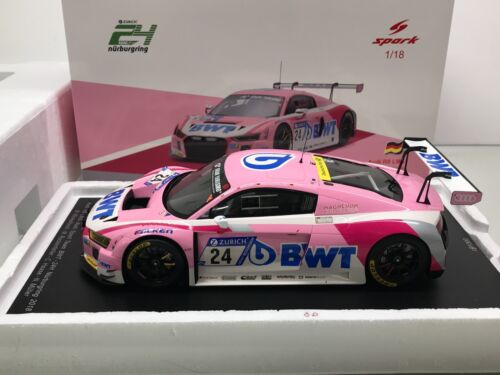 SPARK 18SG030 AUDI R8 LMS BWT NURBURGRING NBR 24H 2018 #24 -1:18- FAIR IN BOX - Imagen 3 de 16