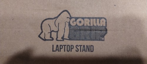 Laptop Stand GORILLA GRIP METAL alum. SIZE 10" AN UP 10.2" X 9.25" X 5.9" - Picture 8 of 10