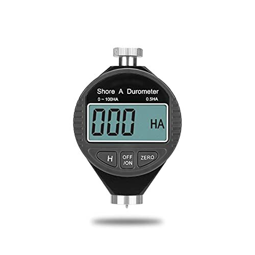 Akozon Durometro Misuratore di Durezza Shore 100HD Display LCD Tipo A (Y3y)
