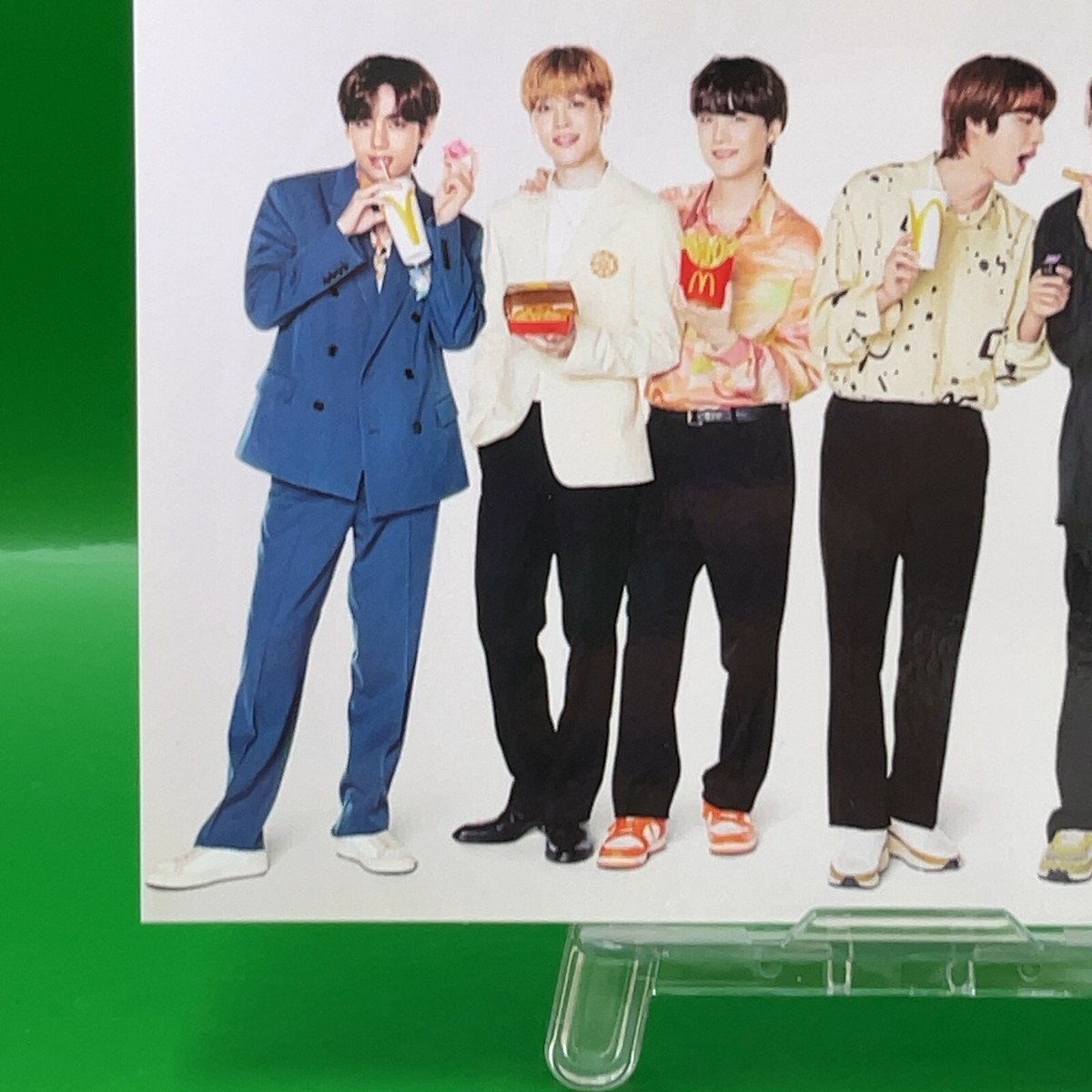 BTS McDonalds Collaboration Photo Card TCG Japanes Official Promo