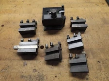 Brev Impero Italy M/T .12 tool post & 6 lathe tool holders