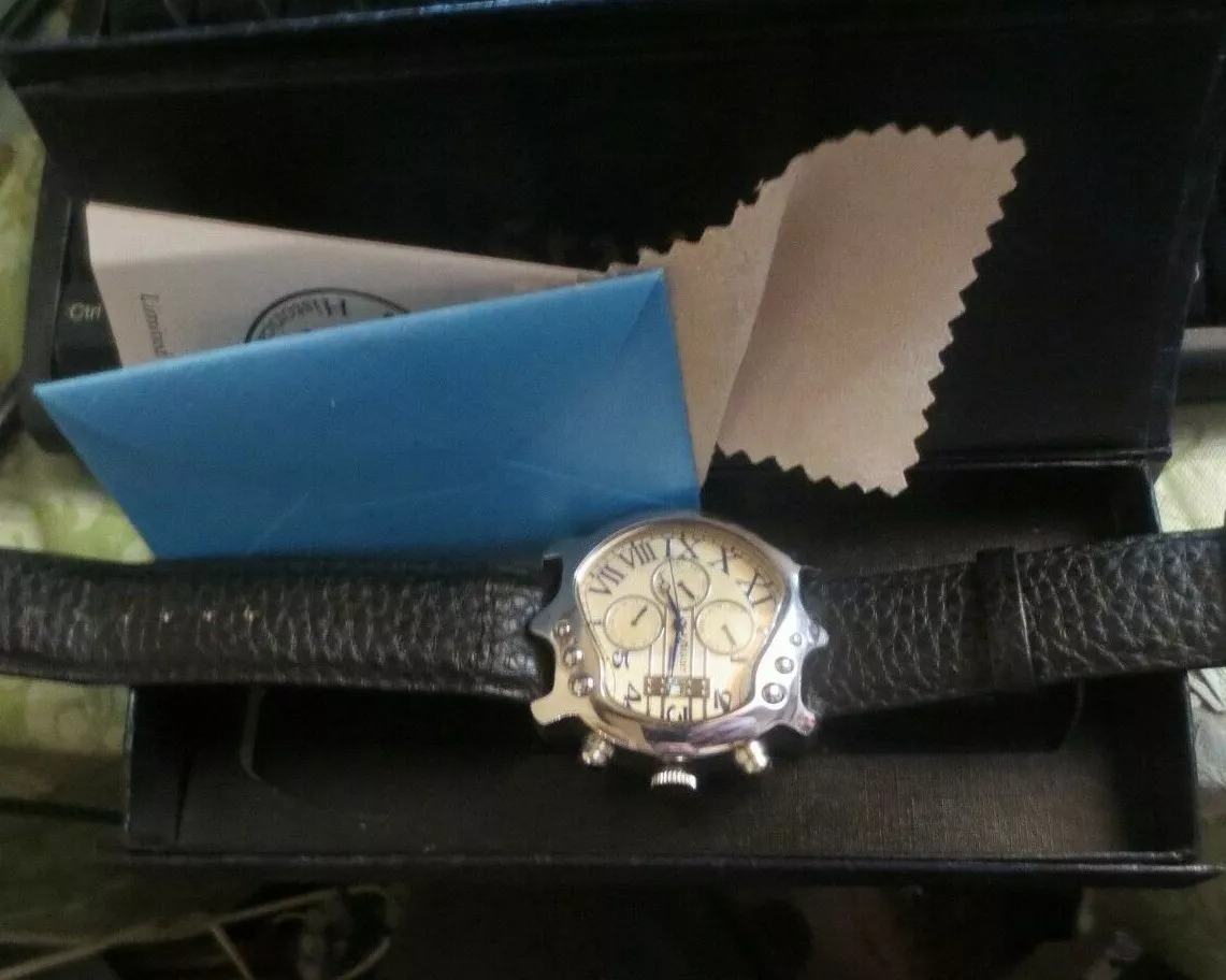 Stauer Day Date Month 27 Jewels Automatic Watch model 18311 in