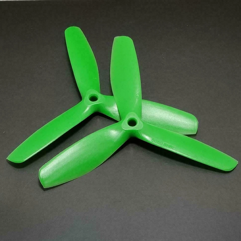 4PCS Gemfan 5050BN 3-Blades Propellers Green for Racing Quadcopter RC FPV Drone - Image 3 of 3