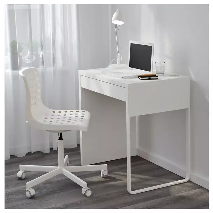 NEW IKEA MICKE Computer writing desk table white 73x50x75cm 28 3