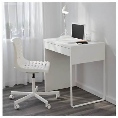 NEW IKEA MICKE Computer writing desk/ table white 73x50x75cm NEW IKEA MICKE Computer writing desk/ table white 73x50x75cm